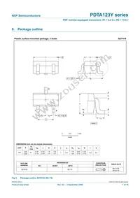PDTA123YS Datasheet Page 8