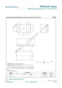 PDTA123YS Datasheet Page 10