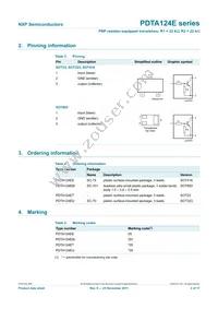 PDTA124EM Datasheet Page 3