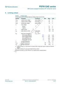 PDTA124EM Datasheet Page 4