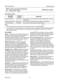 PDTA124TS Datasheet Page 14