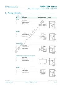 PDTA124XS Datasheet Page 3