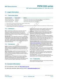 PDTA124XS Datasheet Page 12