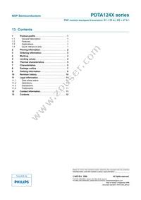 PDTA124XS Datasheet Page 13