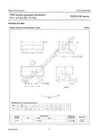 PDTA143EK Datasheet Page 6