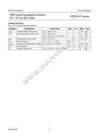 PDTA143TS Datasheet Page 6