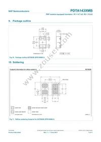 PDTA143XMB Datasheet Page 8