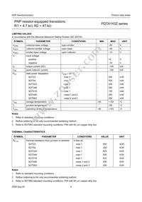 PDTA143ZK Datasheet Page 4