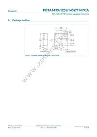 PDTA143ZQAZ Datasheet Page 17