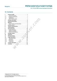 PDTA143ZQAZ Datasheet Page 22