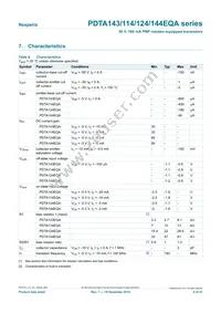 PDTA144EQAZ Datasheet Page 6