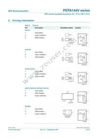 PDTA144VS Datasheet Page 3