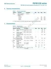 PDTB113EK Datasheet Page 4