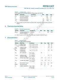 PDTB113ET Datasheet Page 4