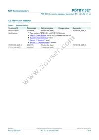 PDTB113ET Datasheet Page 8