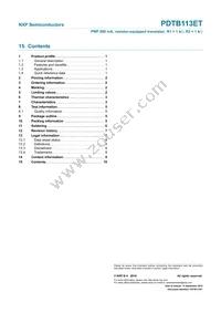 PDTB113ET Datasheet Page 11