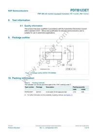 PDTB123ET Datasheet Page 6