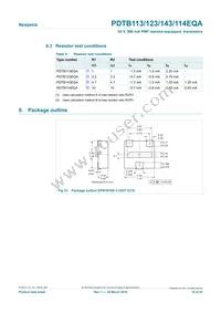 PDTB143EQAZ Datasheet Page 18