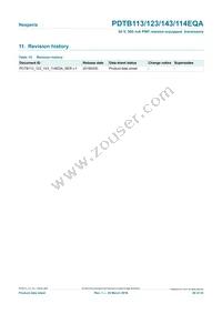 PDTB143EQAZ Datasheet Page 20