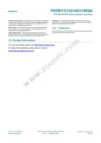 PDTB143EQAZ Datasheet Page 22