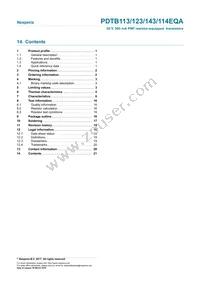 PDTB143EQAZ Datasheet Page 23