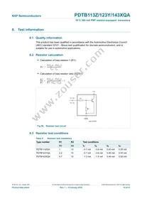 PDTB143XQAZ Datasheet Page 16