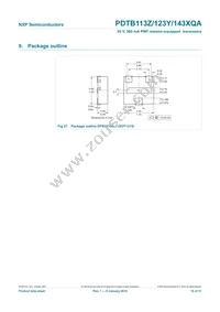 PDTB143XQAZ Datasheet Page 17