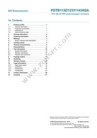 PDTB143XQAZ Datasheet Page 22