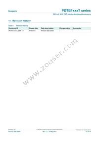 PDTB143XTVL Datasheet Page 15