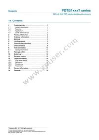 PDTB143XTVL Datasheet Page 18