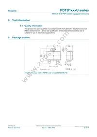 PDTB143XUX Datasheet Page 22