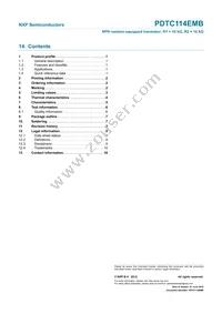 PDTC114EMB Datasheet Page 12