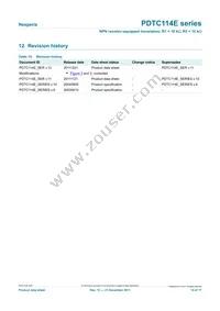 PDTC114ET/DG/B2 Datasheet Page 14
