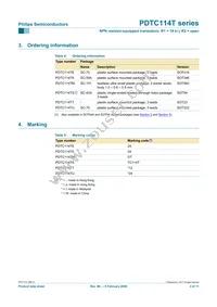 PDTC114TS Datasheet Page 3