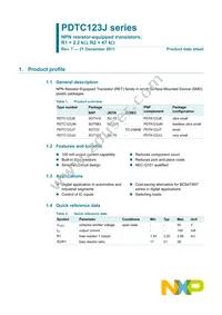 PDTC123JE Datasheet Page 2