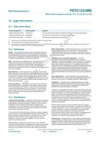 PDTC123JMB Datasheet Page 10