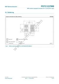 PDTC123TMB Datasheet Page 8