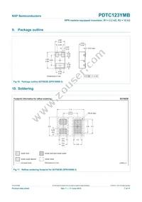 PDTC123YMB Datasheet Page 8