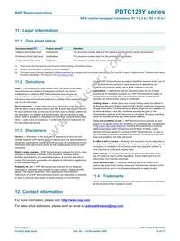 PDTC123YS Datasheet Page 11