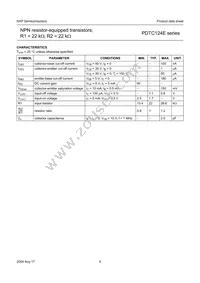 PDTC124ES Datasheet Page 5