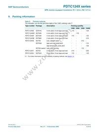 PDTC124XS Datasheet Page 10