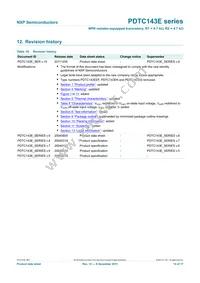 PDTC143EE Datasheet Page 15