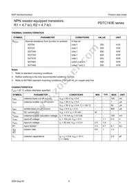 PDTC143ES Datasheet Page 5