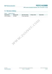 PDTC143XMB Datasheet Page 9