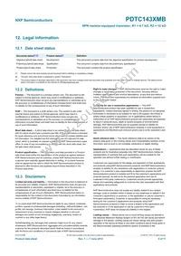 PDTC143XMB Datasheet Page 10