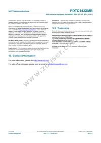 PDTC143XMB Datasheet Page 11