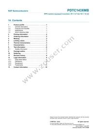 PDTC143XMB Datasheet Page 12