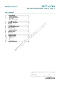 PDTC143ZMB Datasheet Page 12