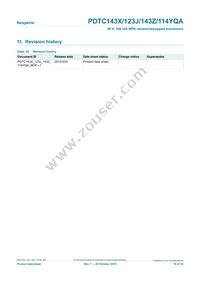 PDTC143ZQAZ Datasheet Page 19