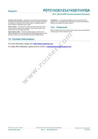 PDTC143ZQAZ Datasheet Page 21